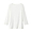 OFF WHITE([무인양품]  여성 스트레치 리브 보트넥 7부소매 티셔츠 (오버핏 긴팔))