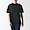 BLACK(남녀공용 · UV 컷 흡한속건 · 반소매 티셔츠)