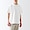 WHITE([무인양품]  남성 워싱 태번수 크루넥 반소매 티셔츠 (오버핏 반팔))