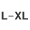 L-XL([남녀공용] 저지 편직 · 크루넥 티셔츠)
